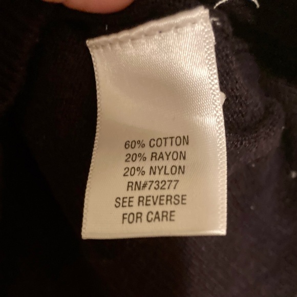 Apt. 9 Rhinestone Sleeve Sweater - Picture 5 of 8